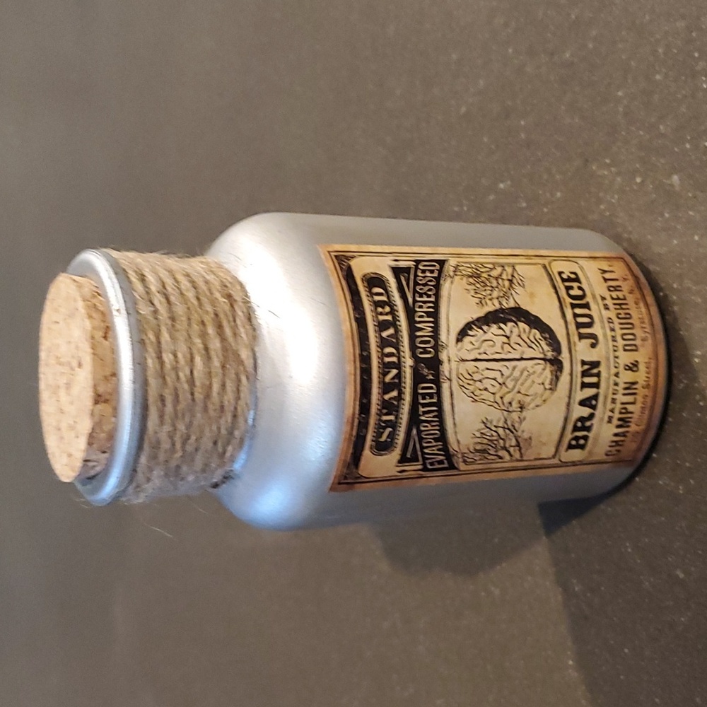 Halloween bottle decor